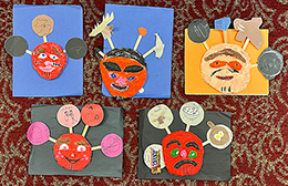 Photo of art work Olson School Mask pics 1.jpg